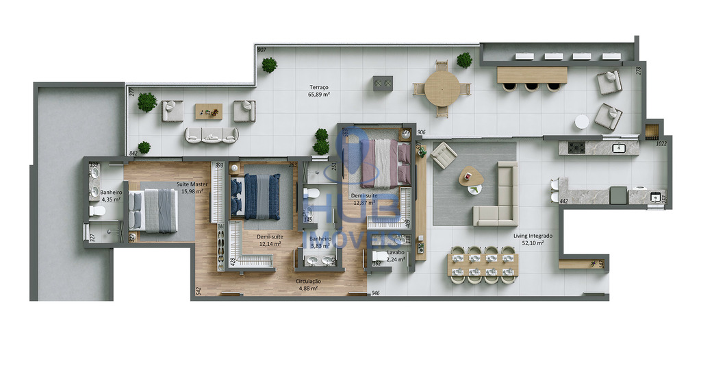 Apartamento, 2 quartos, 100 m² - Foto 25