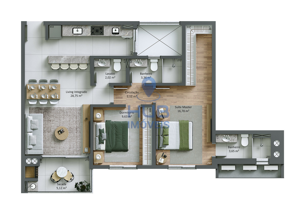 Apartamento, 3 quartos, 200 m² - Foto 9