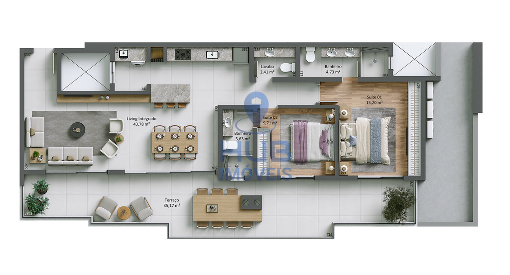 Apartamento, 3 quartos, 200 m² - Foto 17