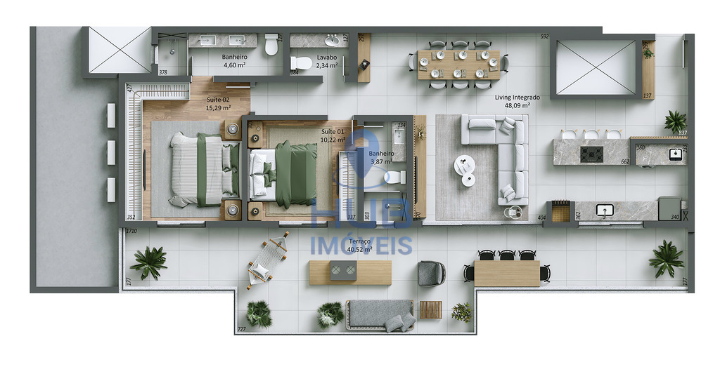 Apartamento, 3 quartos, 200 m² - Foto 18