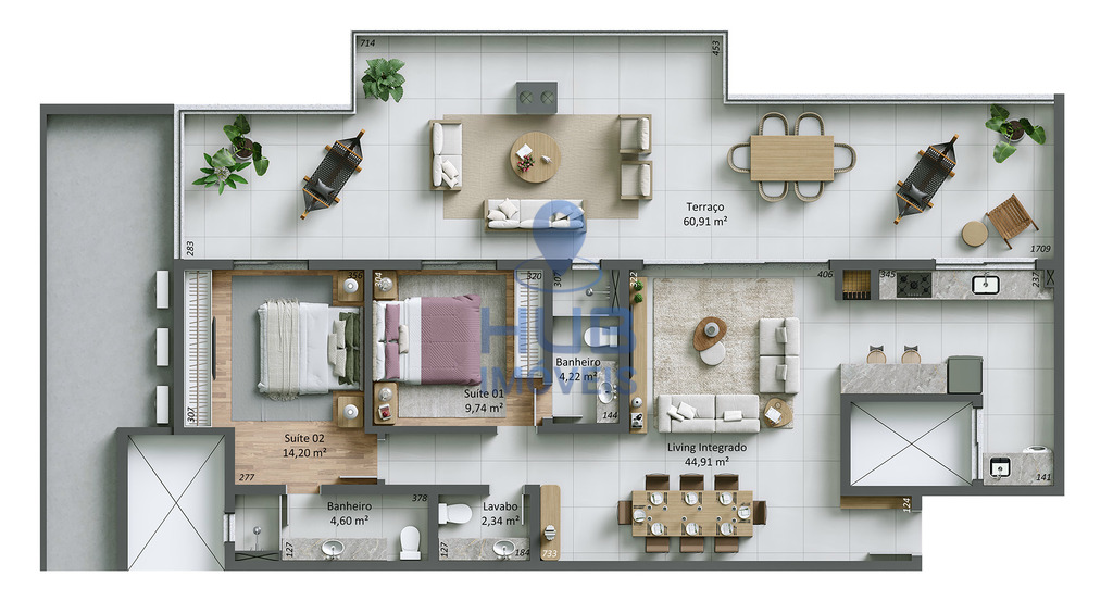 Apartamento, 3 quartos, 200 m² - Foto 21