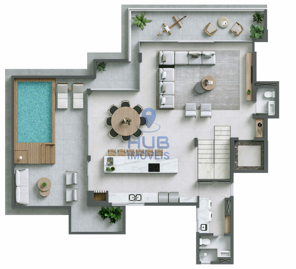 Apartamento, 3 quartos, 197 m² - Foto 6