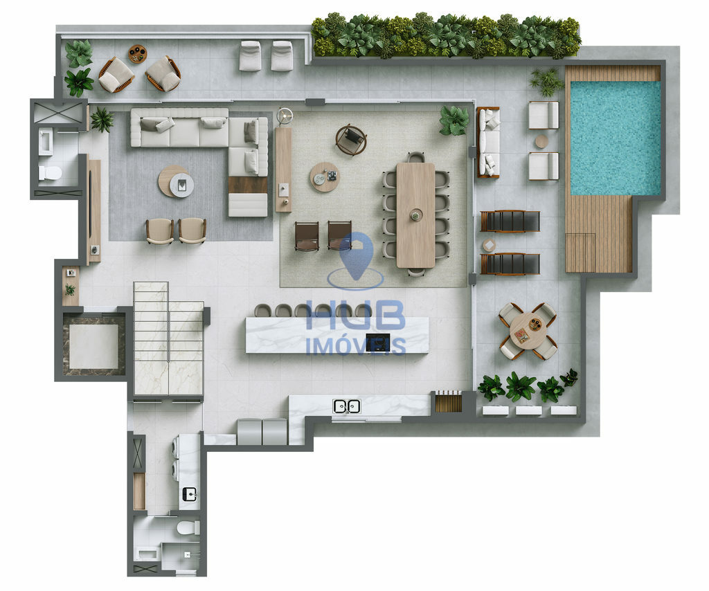 Apartamento, 3 quartos, 197 m² - Foto 8