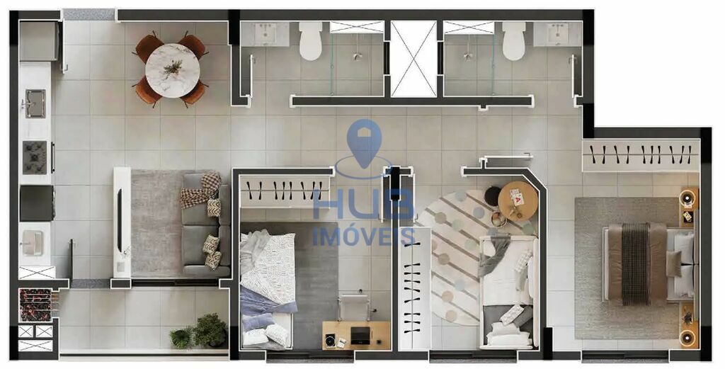Kitnet-Studio, 33 m² - Foto 6