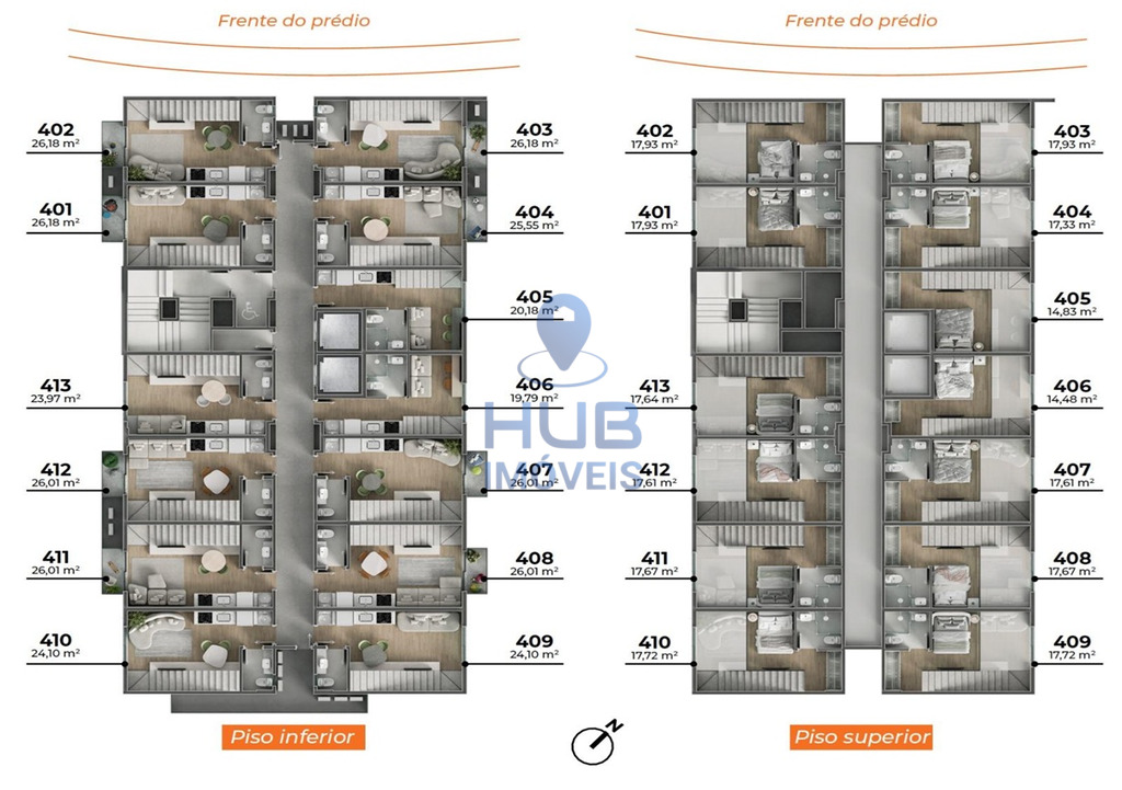 Apartamento, 1 quarto, 31 m² - Foto 2