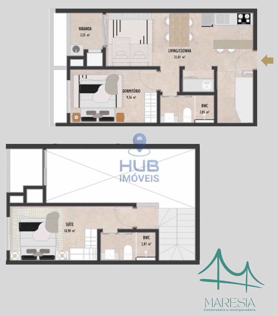 Apartamento, 3 quartos, 126 m² - Foto 3