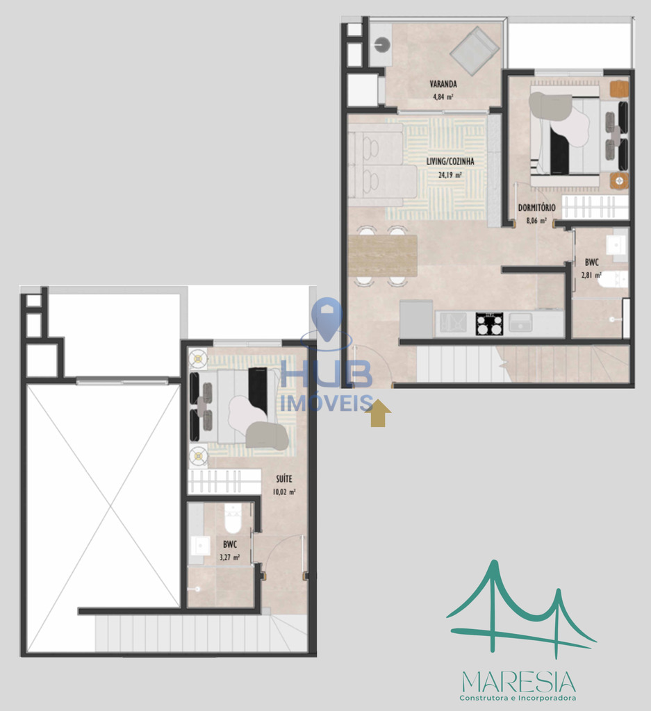 Loft, 62 m² - Foto 7