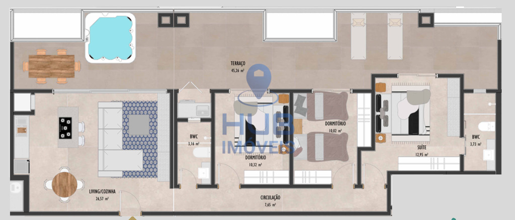 Loft, 62 m² - Foto 36