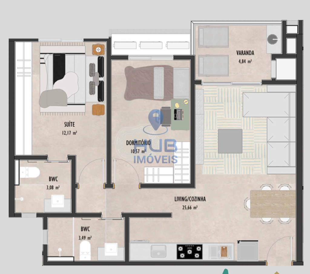 Loft, 62 m² - Foto 17