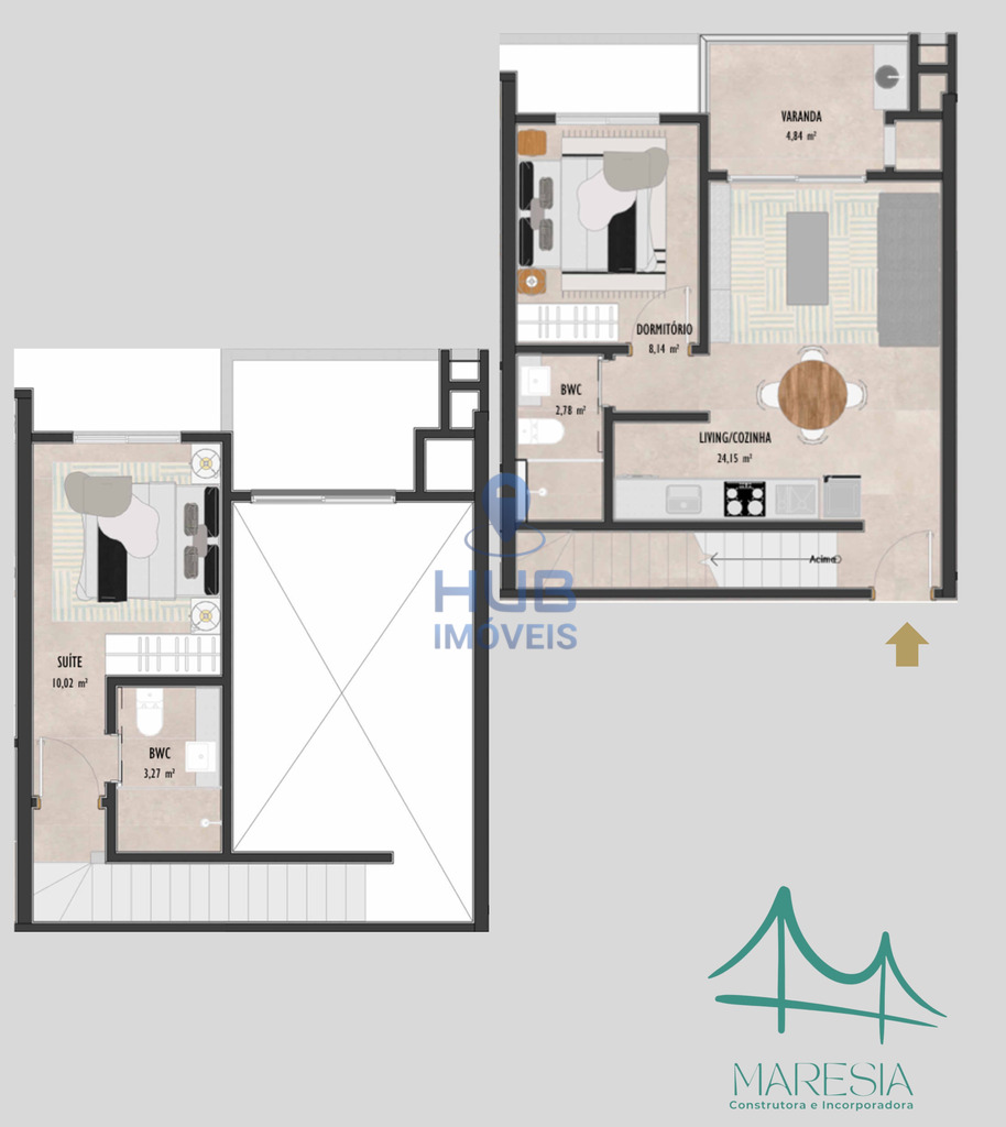 Loft, 62 m² - Foto 6