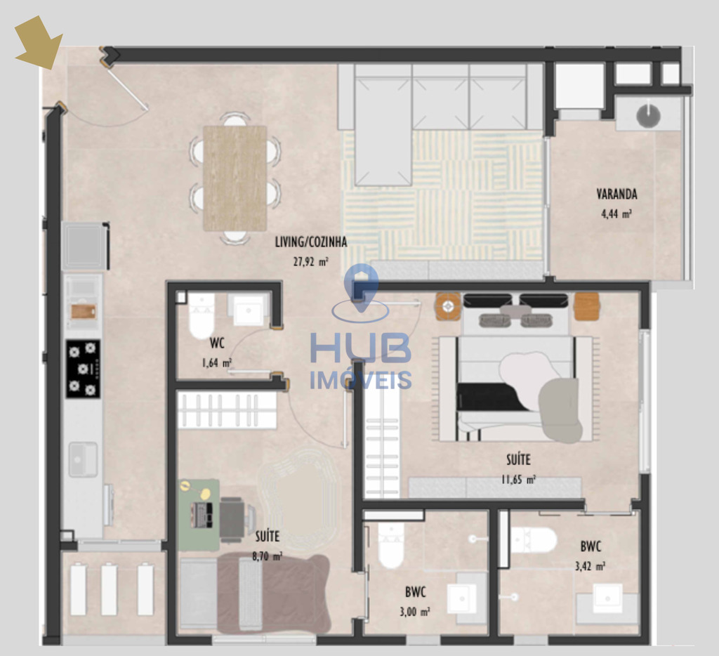 Loft, 62 m² - Foto 21