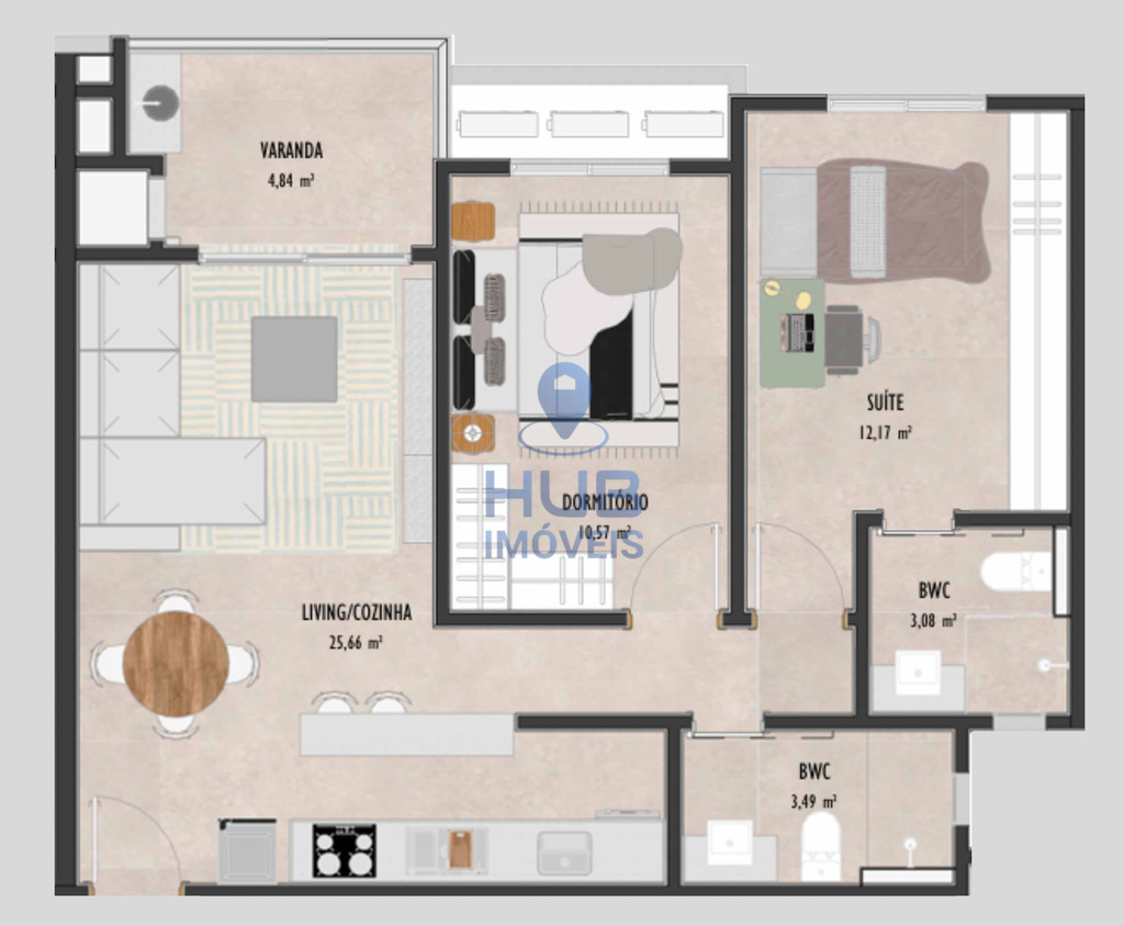 Loft, 62 m² - Foto 15