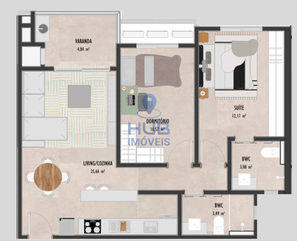 Loft, 62 m² - Foto 18