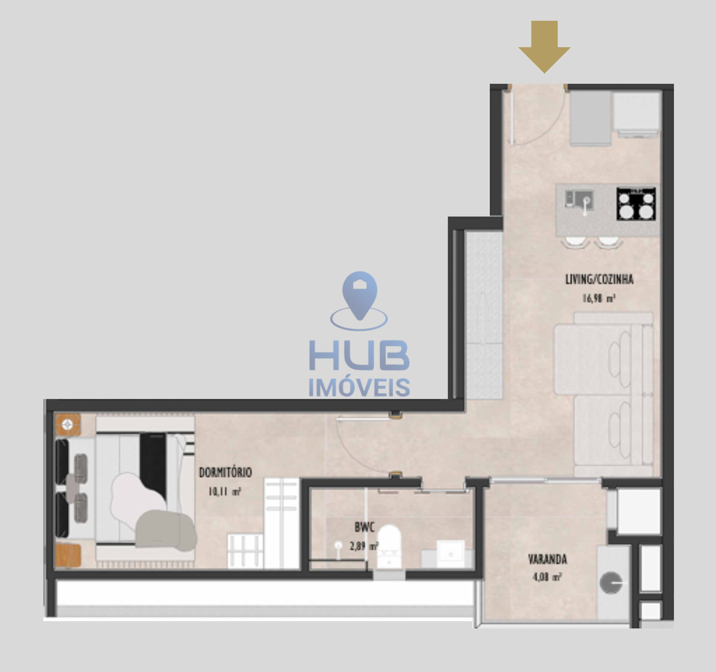 Loft, 62 m² - Foto 1