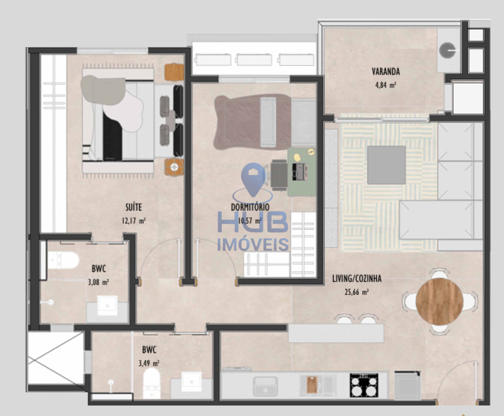 Loft, 62 m² - Foto 19