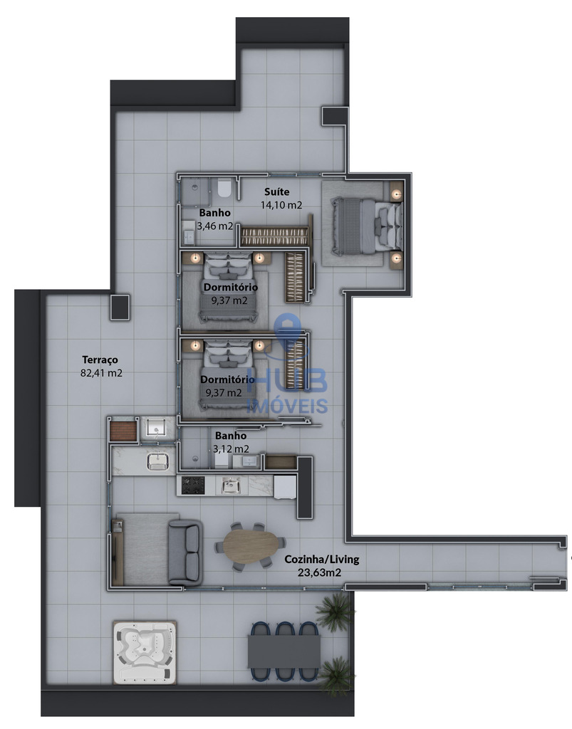 Apartamento, 2 quartos, 81 m² - Foto 30