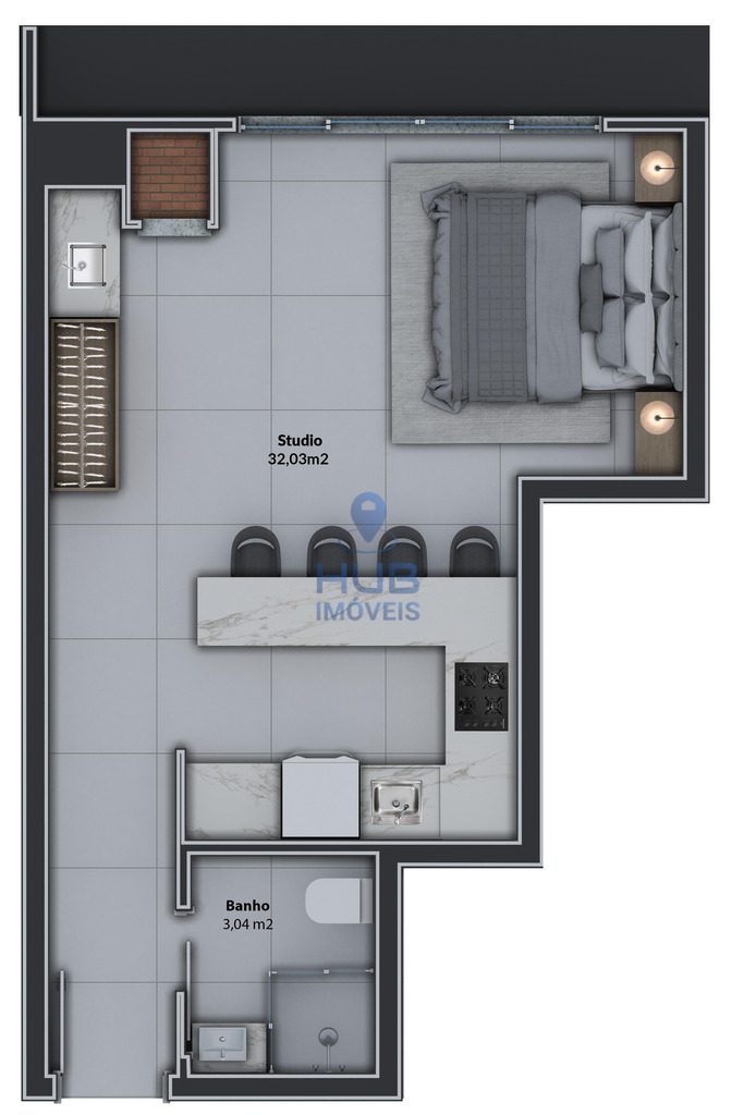 Apartamento, 2 quartos, 81 m² - Foto 4