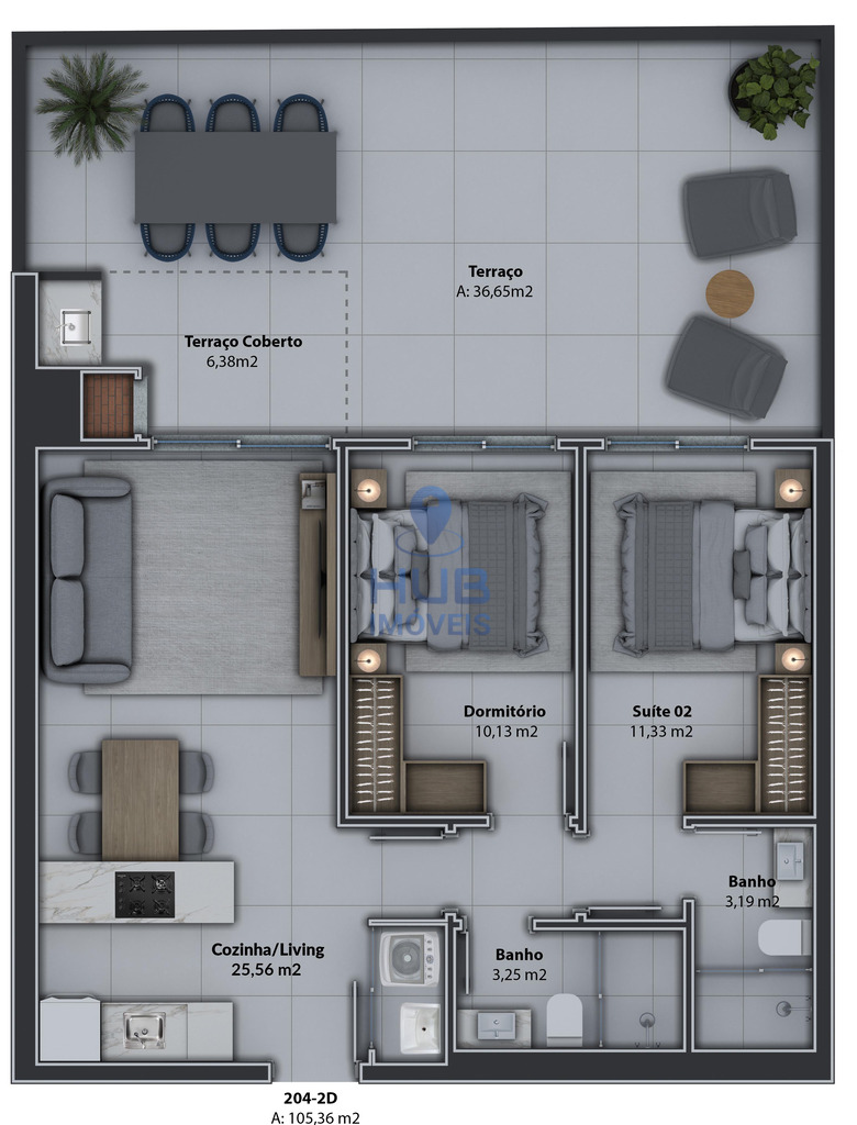 Apartamento, 2 quartos, 81 m² - Foto 16