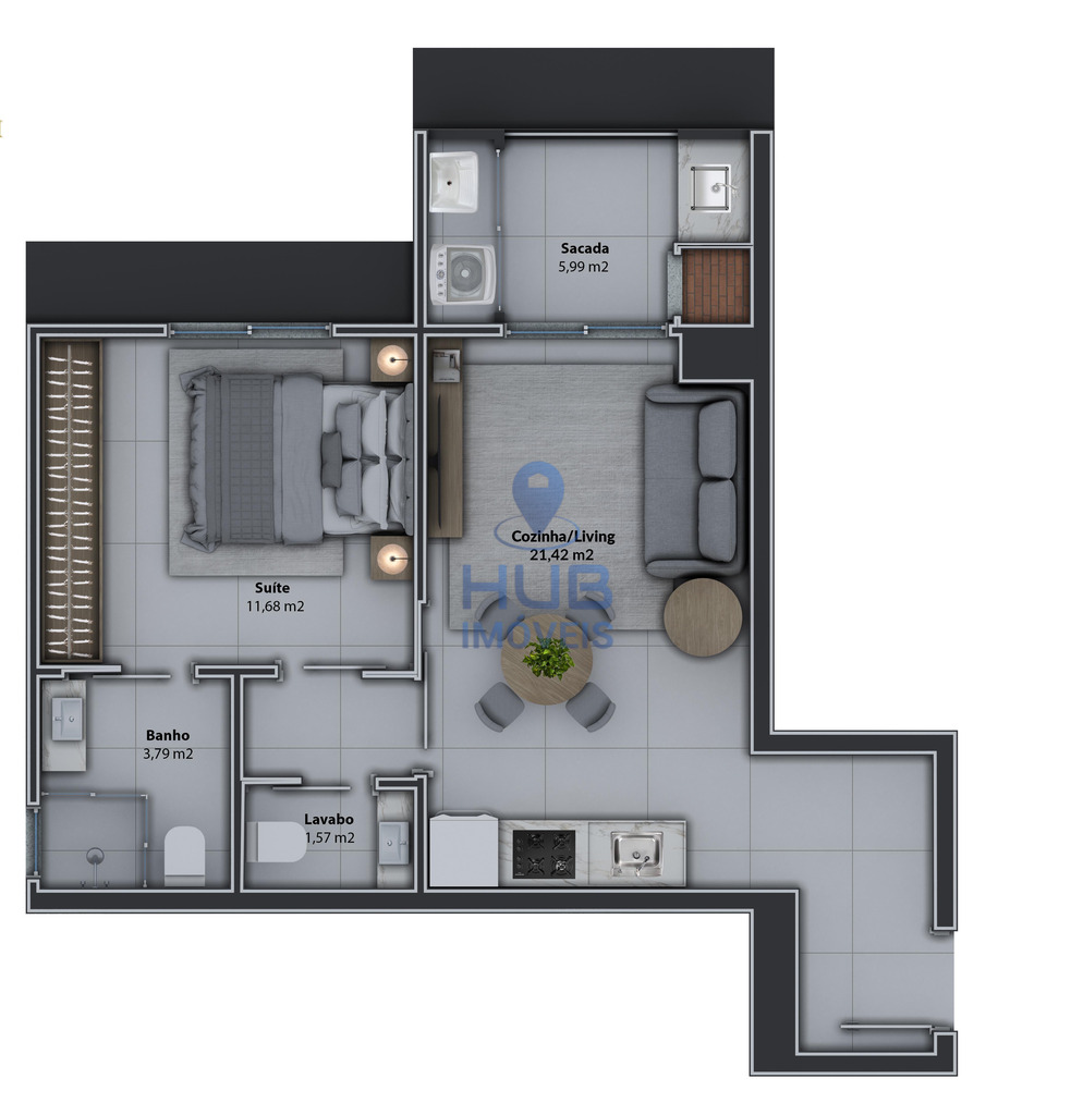 Apartamento, 2 quartos, 81 m² - Foto 5