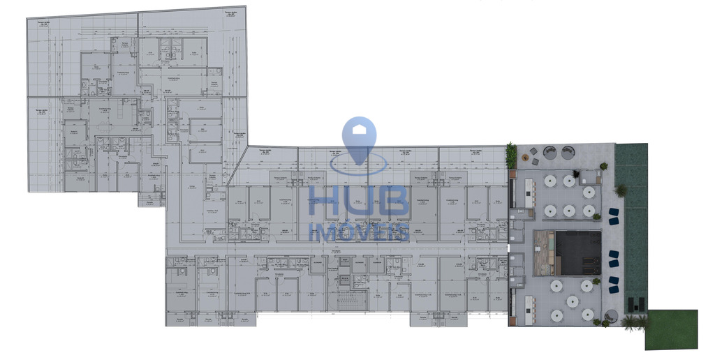 Kitnet-Studio, 34 m² - Foto 1