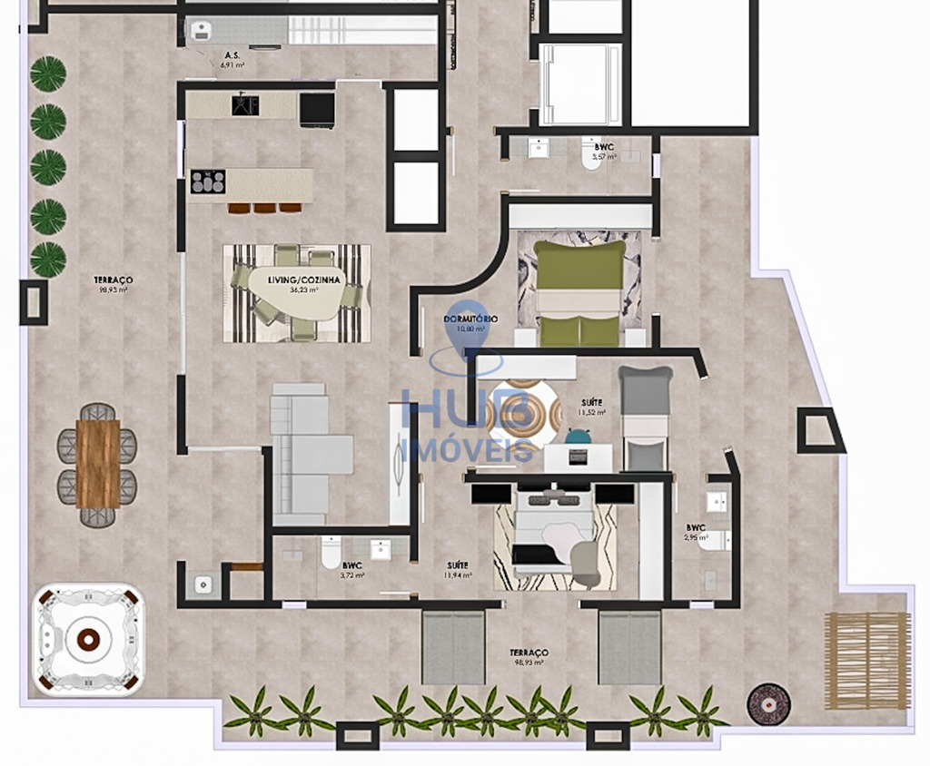 Loft, 51 m² - Foto 11