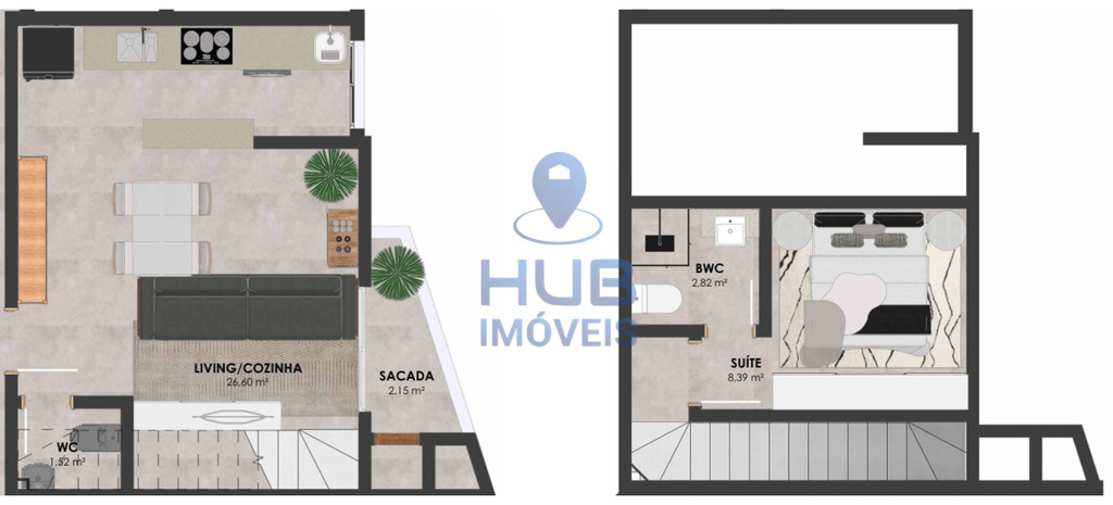 Loft, 51 m² - Foto 2