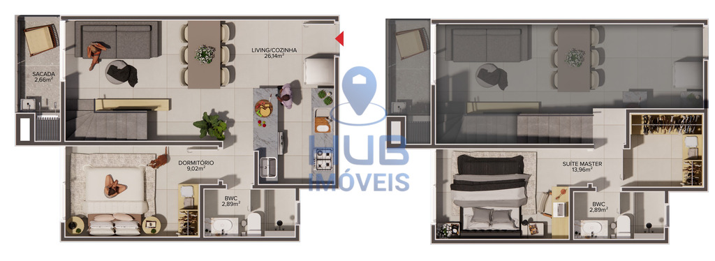 Loft, 51 m² - Foto 7