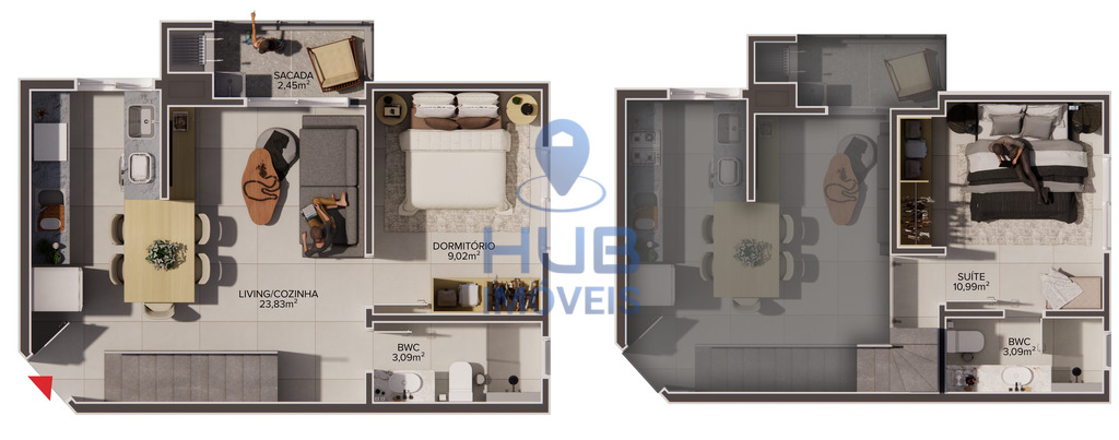 Loft, 51 m² - Foto 6