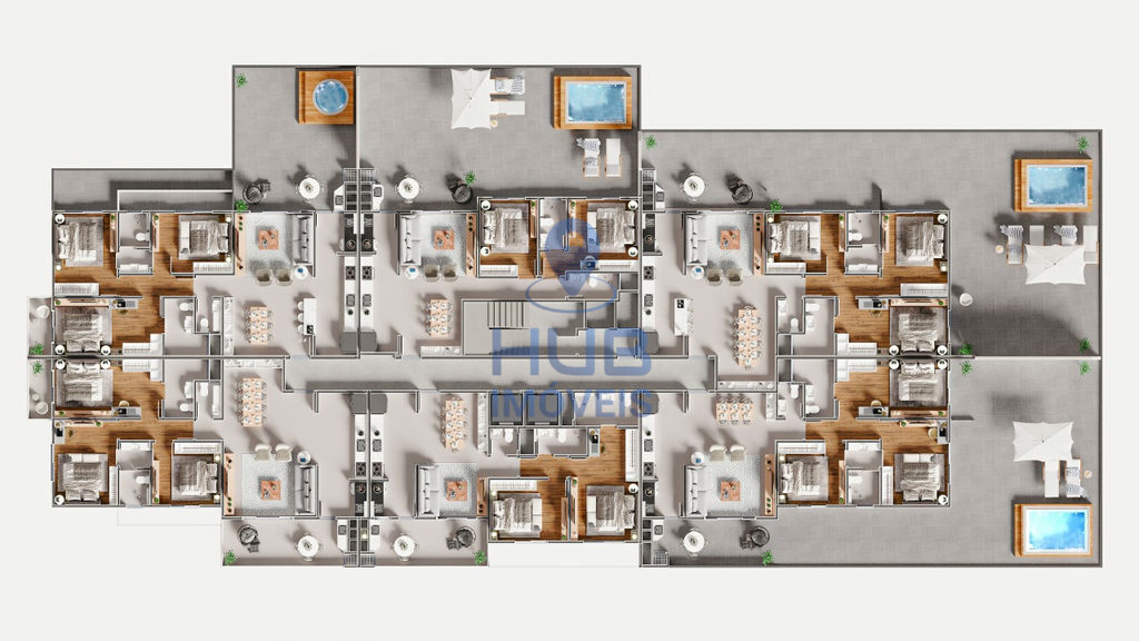 Apartamento, 3 quartos, 257 m² - Foto 1
