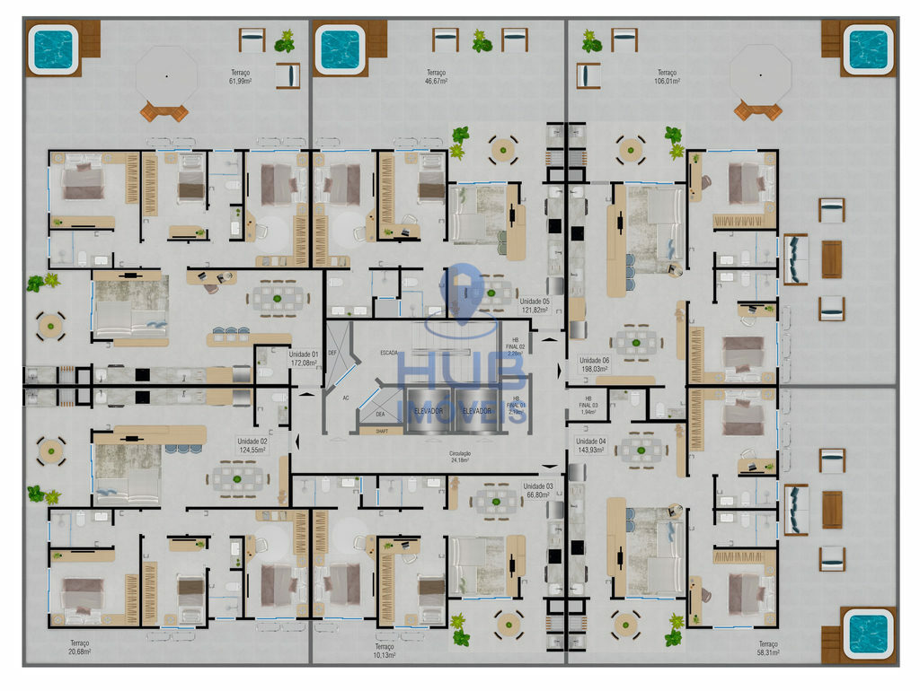 Apartamento, 2 quartos, 143 m² - Foto 4