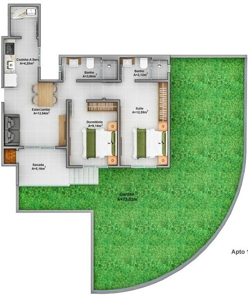 Apartamento, 3 quartos, 78 m² - Foto 17