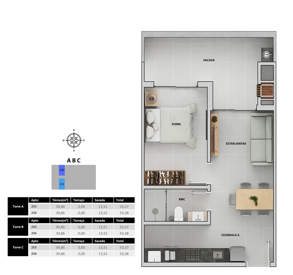 Apartamento, 2 quartos, 103 m² - Foto 4