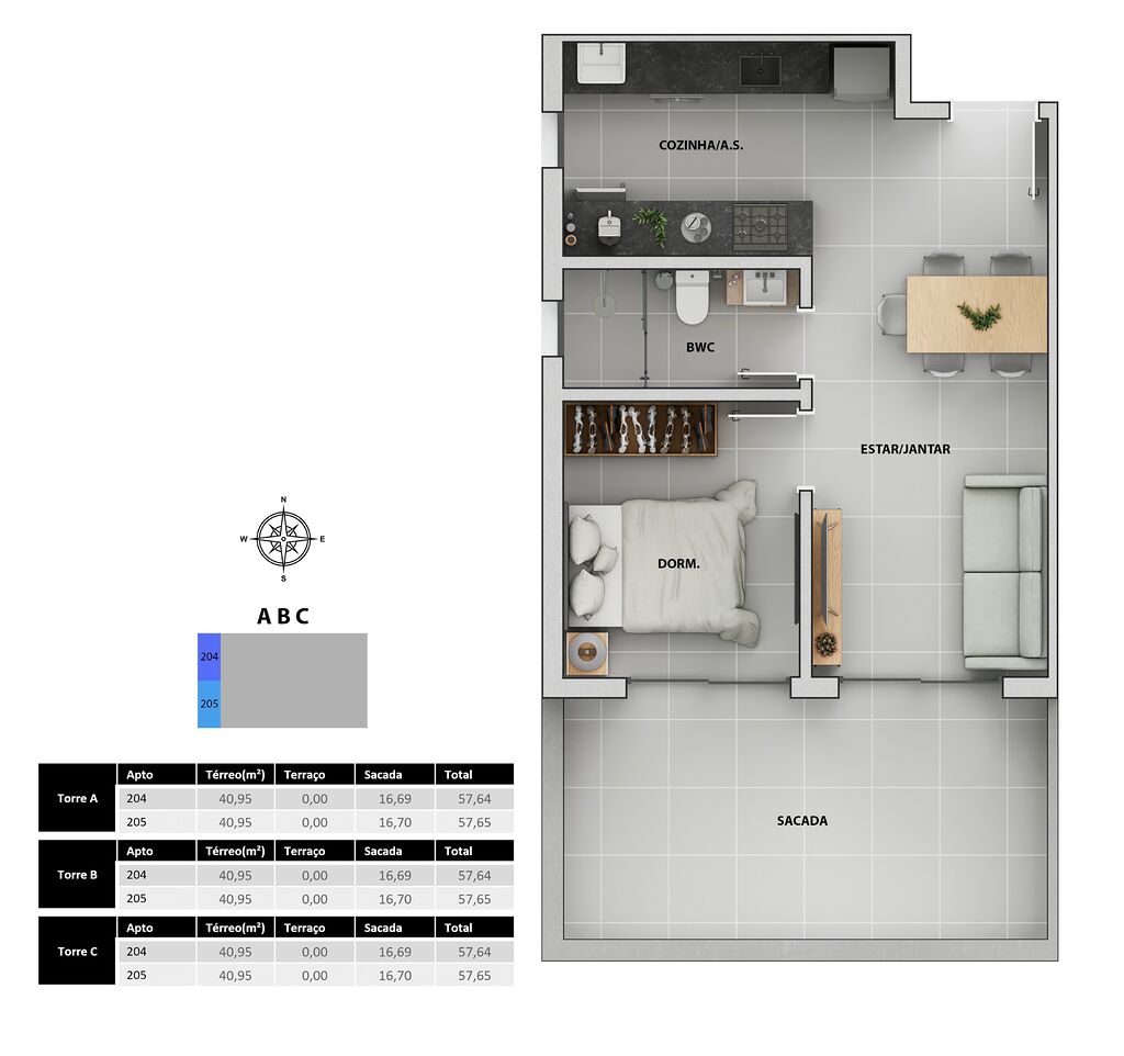 Apartamento, 2 quartos, 103 m² - Foto 5