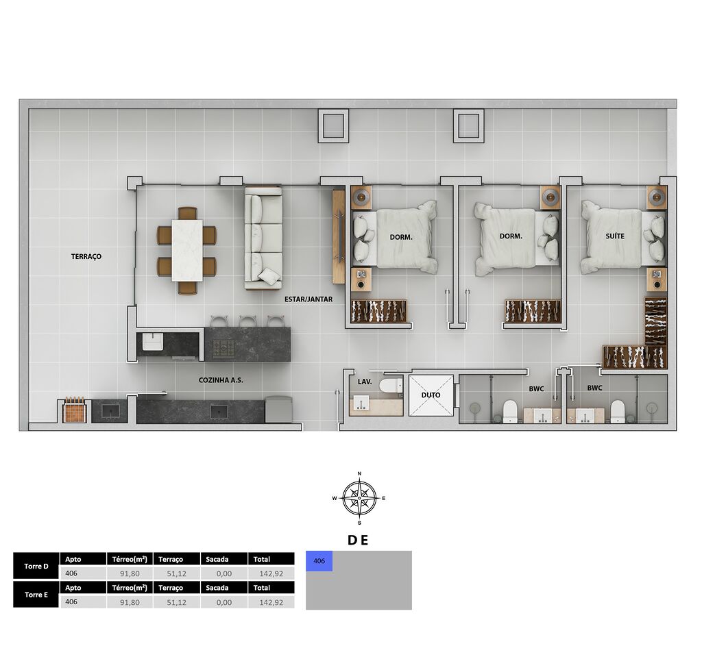 Apartamento, 2 quartos, 103 m² - Foto 59