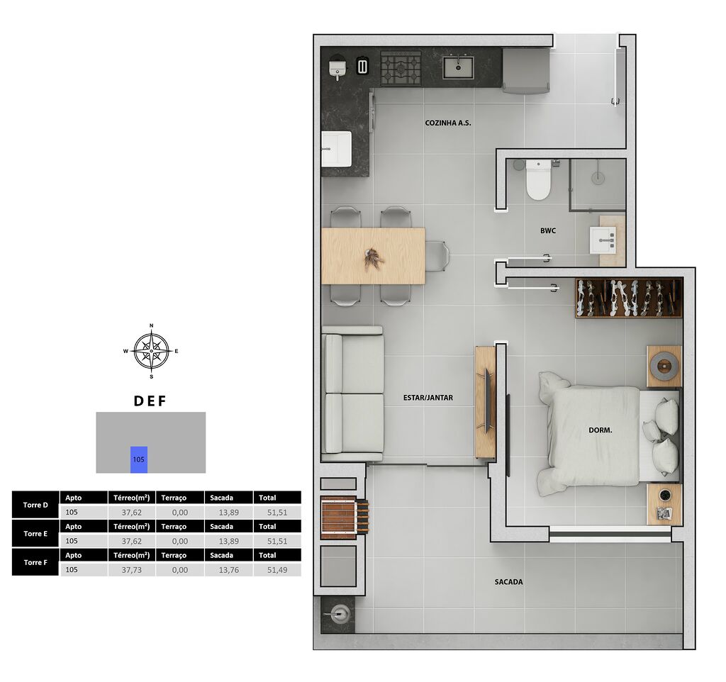 Apartamento, 3 quartos, 119 m² - Foto 12