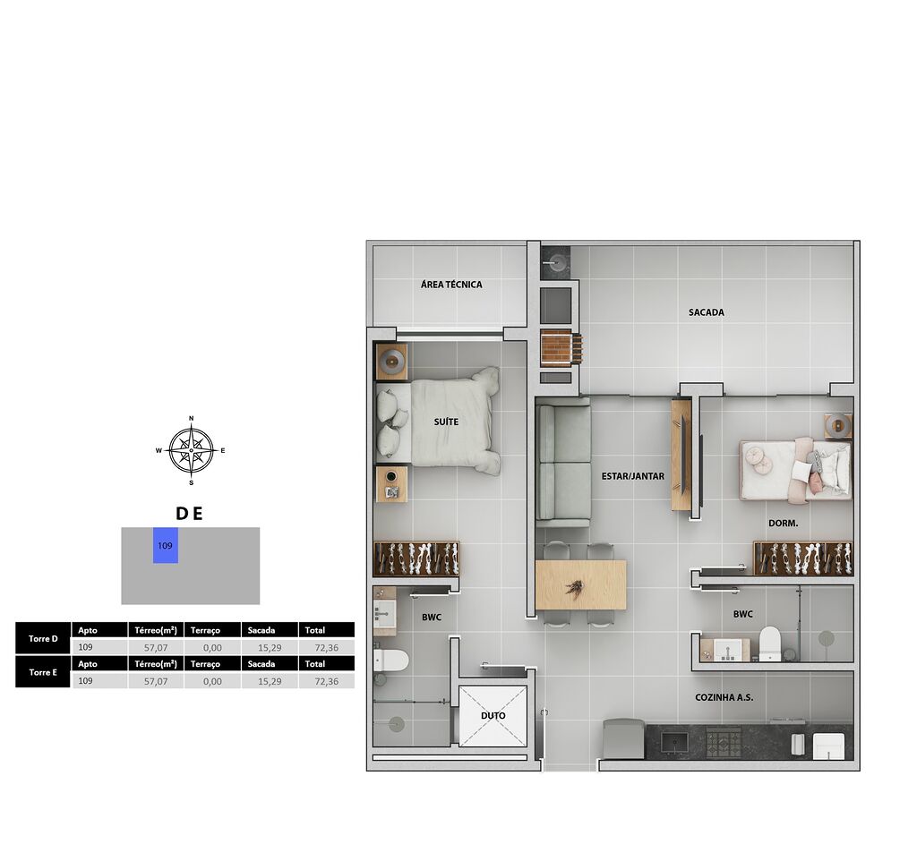 Apartamento, 3 quartos, 119 m² - Foto 33