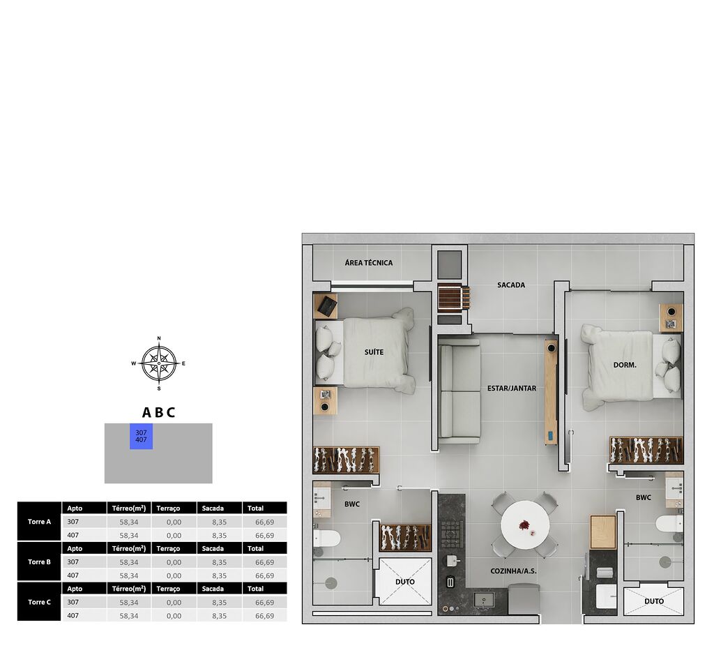 Apartamento, 107 m² - Foto 22