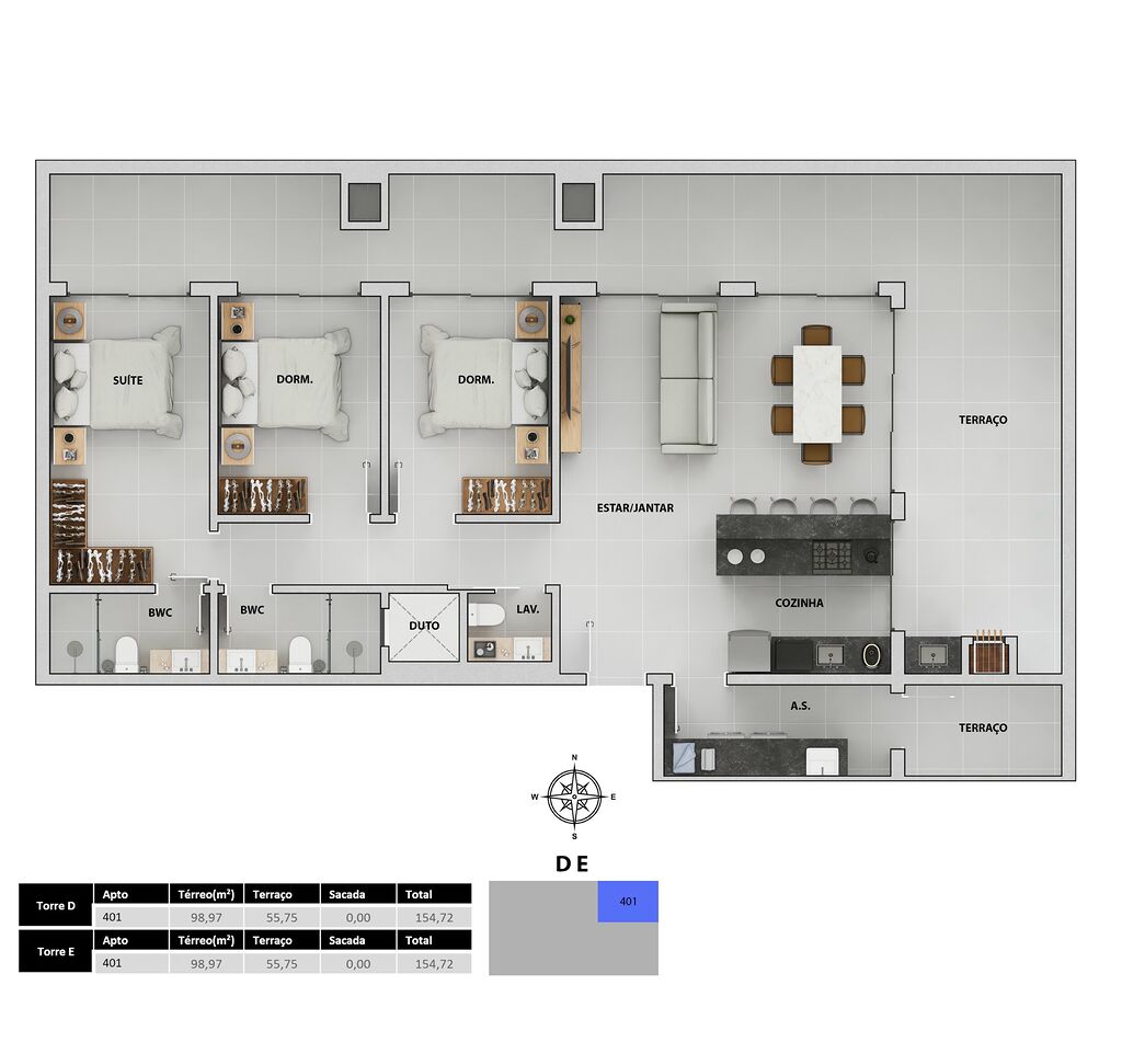 Apartamento, 107 m² - Foto 62