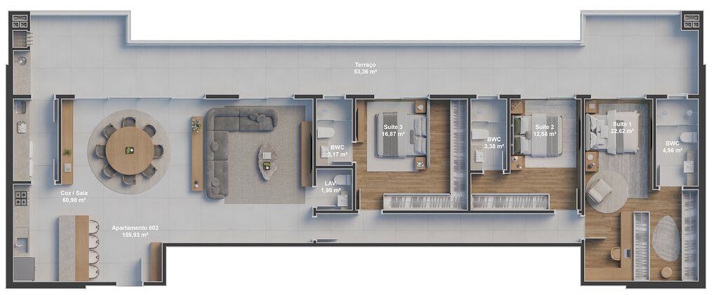 Apartamento, 2 quartos, 152 m² - Foto 31