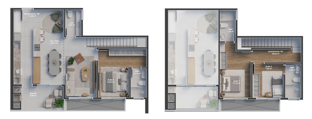 Apartamento, 2 quartos, 98 m² - Foto 10