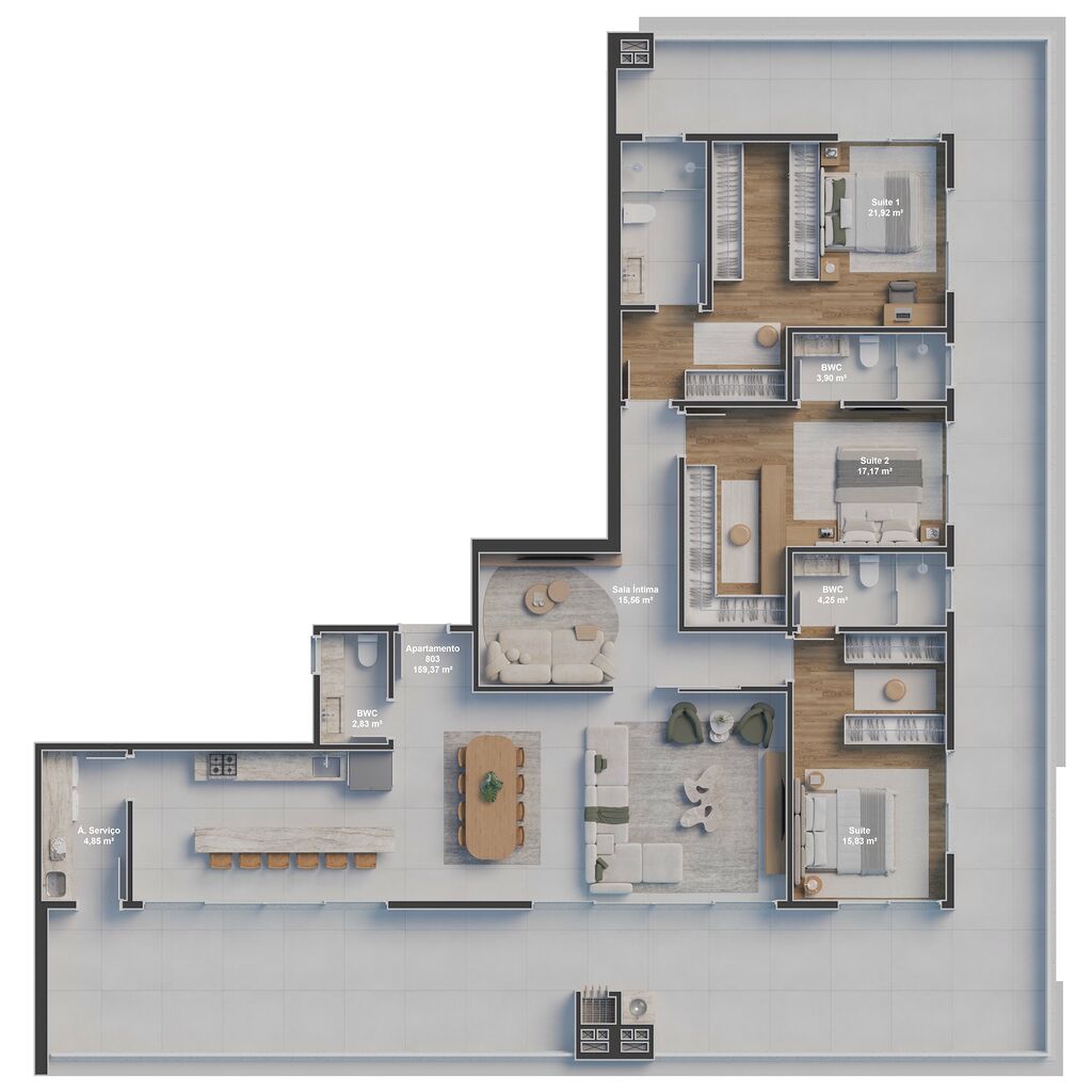 Apartamento, 2 quartos, 98 m² - Foto 28