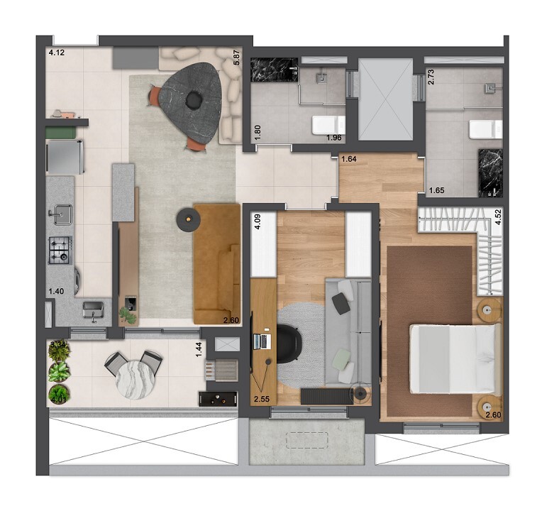 Apartamento, 90 m² - Foto 6