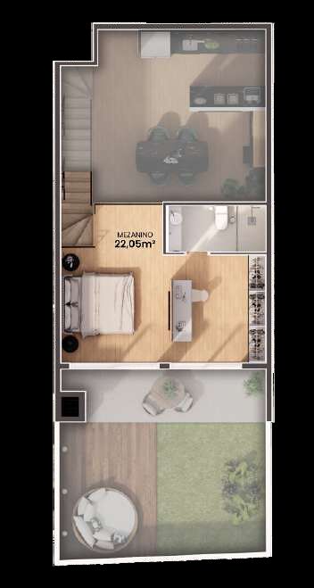 Loft, 70 m² - Foto 6
