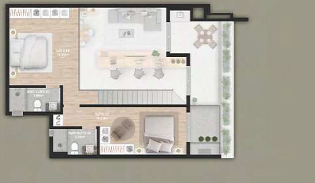 Apartamento, 2 quartos, 91 m² - Foto 9