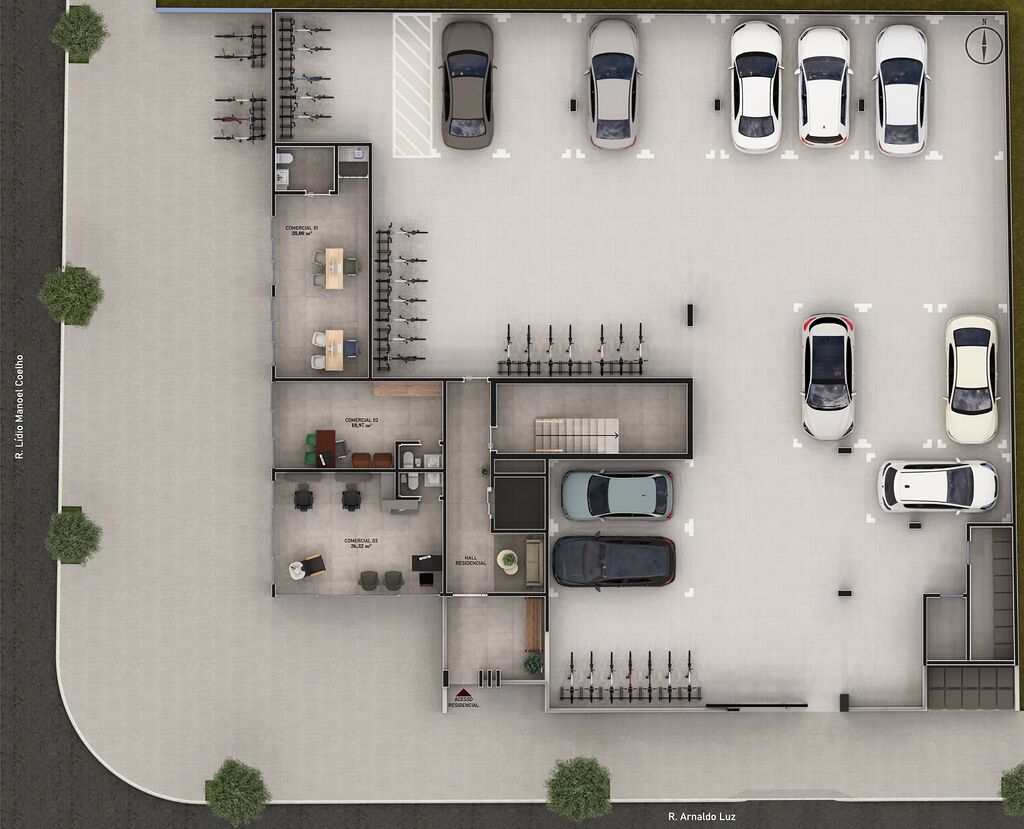 Apartamento, 2 quartos, 75 m² - Foto 2