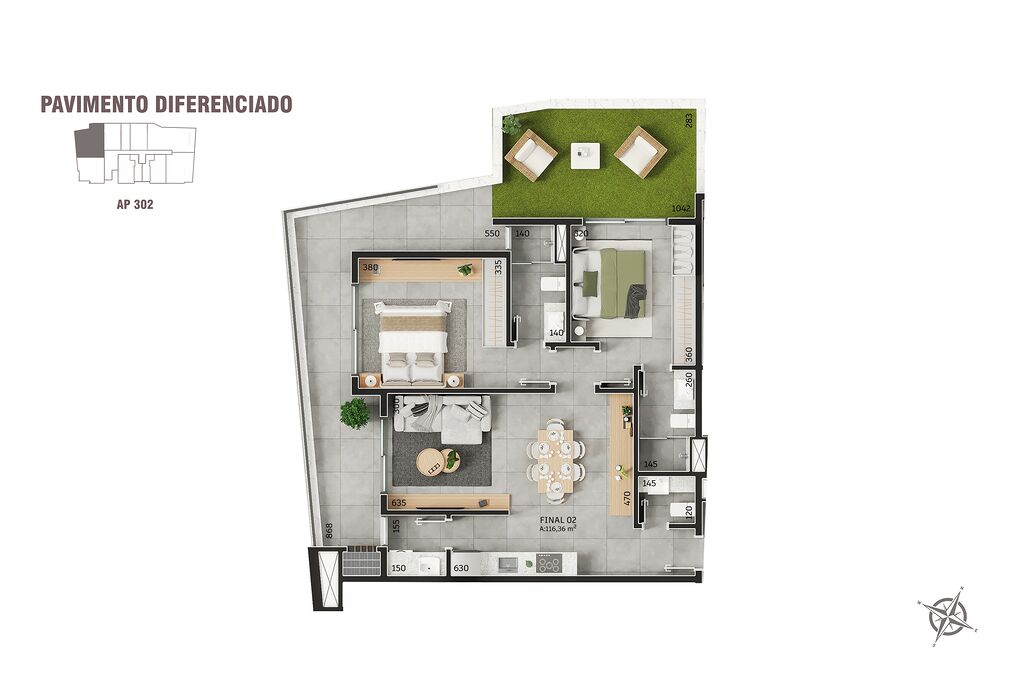 Apartamento, 108 m² - Foto 11