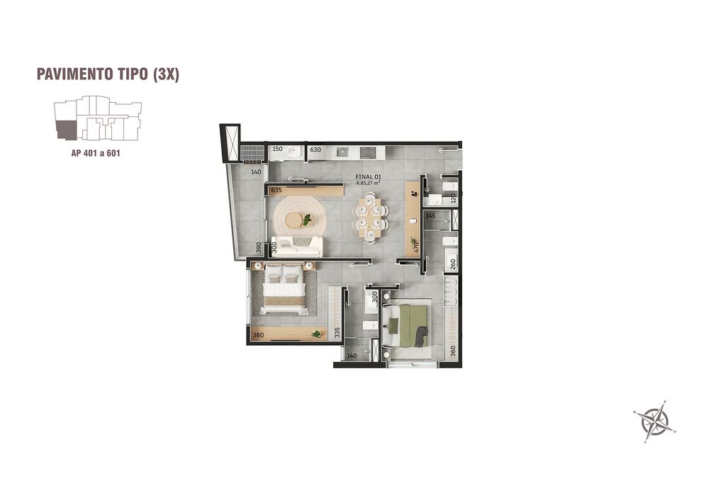 Apartamento, 108 m² - Foto 25