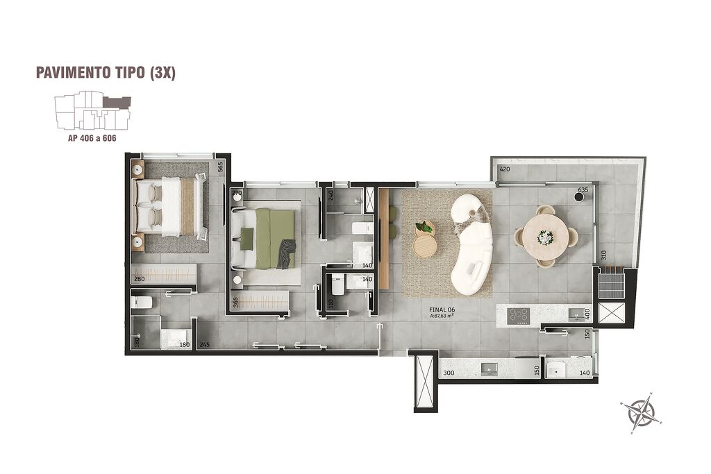 Apartamento, 108 m² - Foto 31