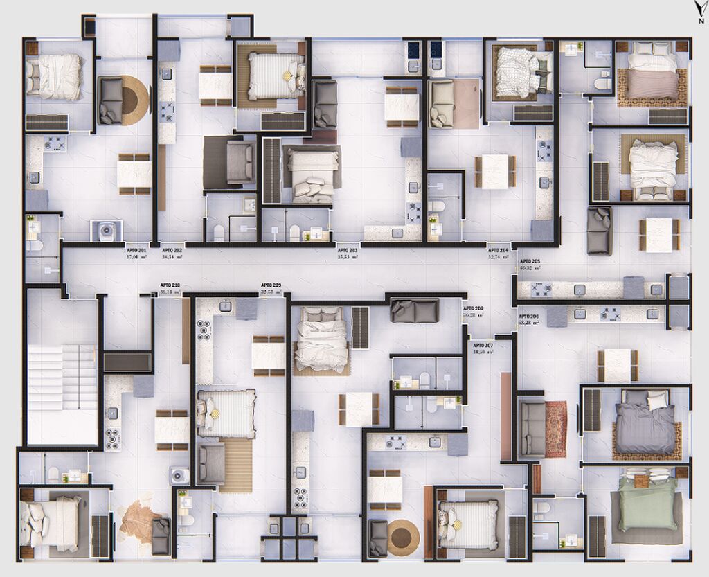 Apartamento, 2 quartos, 78 m² - Foto 6