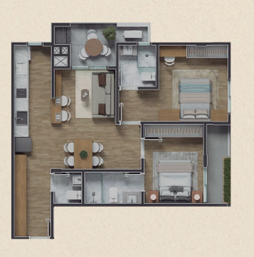 Apartamento, 3 quartos, 134 m² - Foto 15
